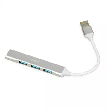 USB šakotuvas IBOX IUH3FAS — 1× USB 3.0, 3× USB 2.0