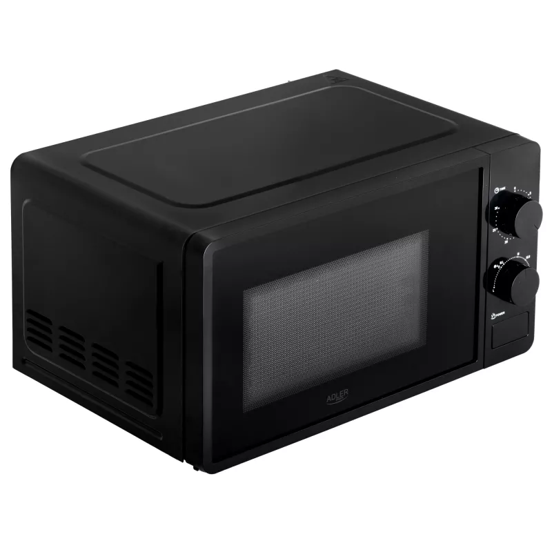 Adler AD 6206 mikrobangų krosnelė su konvekcija, 20 L, 700 W, juoda