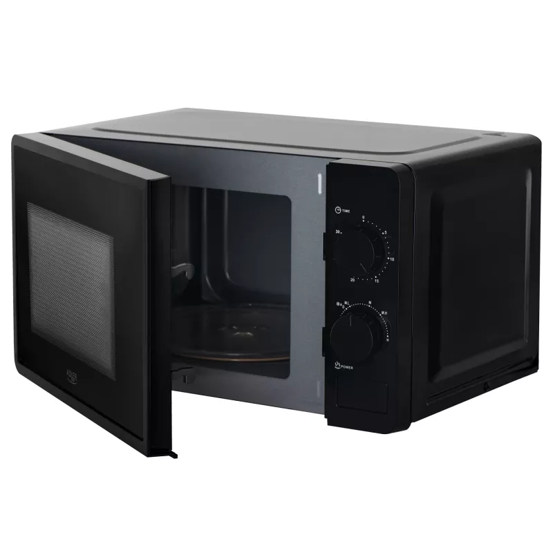 Adler AD 6206 mikrobangų krosnelė su konvekcija, 20 L, 700 W, juoda