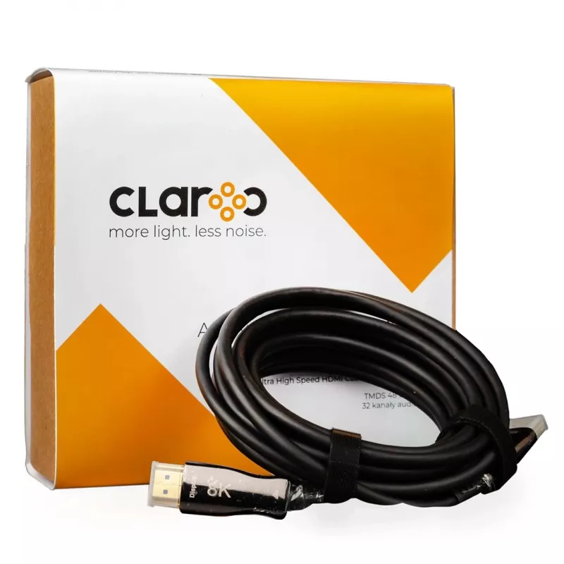 CLAROC AOC HDMI 2.1 8K 3m šviesolaidinis laidas