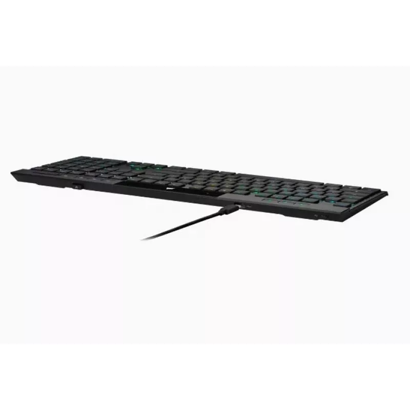 Belaidė mechaninė klaviatūra CORSAIR K100 AIR RGB Ultra Thin Cherry MX