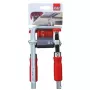 Gnybtas Bessey GTR12 — 12 cm atidarymas, nerūdijantis plienas, raudonas, 244,73 kg jėga
