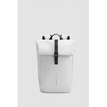 Kuprinė nešiojamam kompiuteriui XDDESIGN Urban Flap-Top P706.2613 balta su atvartu ir apsauga nuo vagysčių