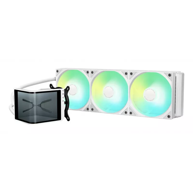 Skystinis CPU aušintuvas TRYX PANORAMA SE ARGB 360 su 3D-AMOLED ekranu, 360mm radiatorius