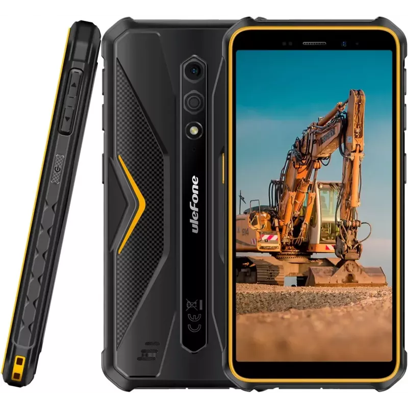 Išmanusis telefonas Ulefone Armor X12 4G Helio A22 3GB 32GB Oranžinis