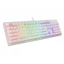 Mechaninė žaidimų klaviatūra Genesis Thor 303 su rudais jungikliais ir RGB foniniu apšvietimu
