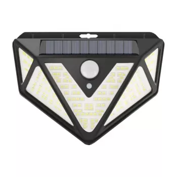 Sieninis saulės šviestuvas Superfire FF6-B 33W 220lm – LED lauko apšvietimas su judesio davikliu