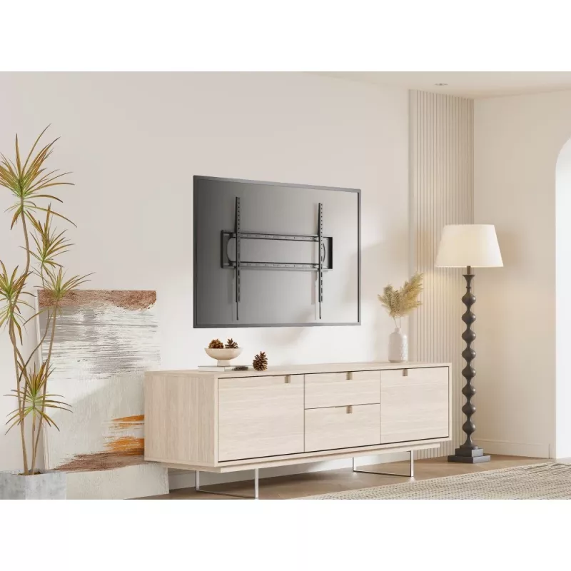 TV sieninis laikiklis 60-120 col. LED/LCD 120kg plonas 35mm