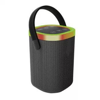 Nešiojamas garsiakalbis GEMBIRD SPK-BT-LED-06, Bluetooth, įmontuotas LED, įkraunama baterija