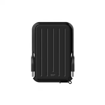 Išorinis kietasis diskas Silicon Power A66 2TB USB 3.2 Gen 1 (USB-A) Juodas, maitinamas iš USB, atsparus vandeniui