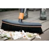 Fiskars 1001416 šluota, plastikinė, juoda ir oranžinė