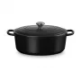 Le Creuset Signature skardinis kepimo indas juodas ovalus 33 cm