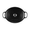 Le Creuset Signature skardinis kepimo indas juodas ovalus 33 cm