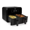 Oro gruzdintuvė Princess 1.182068.01.001 dviejų krepšių 8 L 2400 W 220°C jutiklinis LED (juoda)