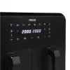 Oro gruzdintuvė Princess 1.182068.01.001 dviejų krepšių 8 L 2400 W 220°C jutiklinis LED (juoda)