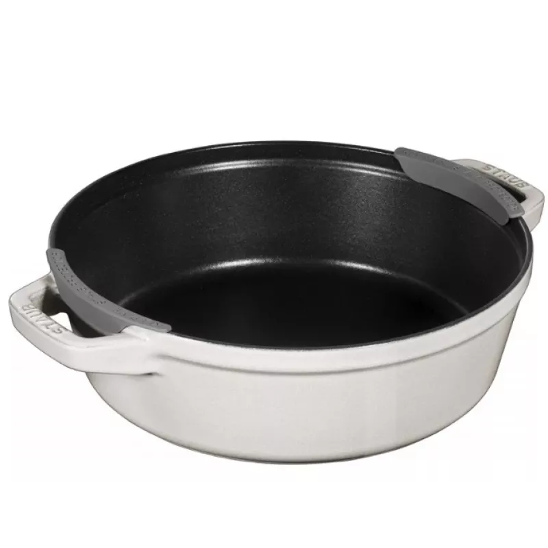 Staub La Cocotte 4,2 L apvalus ketaus troškintuvas kepimo indas