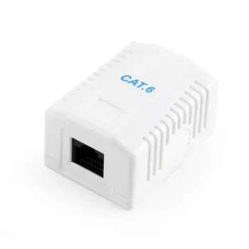 PoE adapteris Gembird NCAC-1U6-01 Cat6 kabeliams, baltas