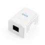 PoE adapteris Gembird NCAC-1U6-01 Cat6 kabeliams, baltas