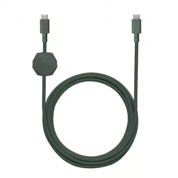 Native Union Anchor Cable 240W USB-C į USB-C kabelis, 3 m, Slate Green