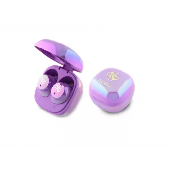 GUESS GUTWSJ144ESU belaidės ausinės, į ausį, violetinės