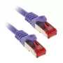 InLine Patch Cable S/FTP PiMF Cat.6 250MHz PVC vario violetinis 2m