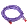InLine Patch Cable S/FTP PiMF Cat.6 250MHz PVC vario violetinis 2m