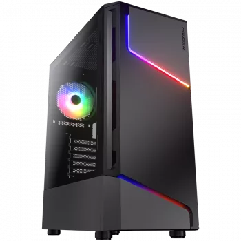 PC korpusas COUGAR Gaming MX360 RGB Mid Tower juodas