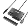 SSD dėklas UNITEK S1232A01-EU Juodas M.2/2.5 colio/3.5 colio 10 Gbit/s