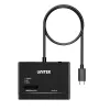 SSD dėklas UNITEK S1232A01-EU Juodas M.2/2.5 colio/3.5 colio 10 Gbit/s