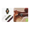Samsung Galaxy Watch 7 Fabric Band S/M Burgundy – minkštas audinio dirželis