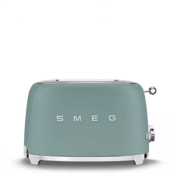 Smeg TSF01EGMEU skrudintuvas 6 2 griežinėliams 950 W Chromuotas, Žalias