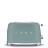 Smeg TSF01EGMEU skrudintuvas 6 2 griežinėliams 950 W Chromuotas, Žalias