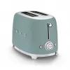 Smeg TSF01EGMEU skrudintuvas 6 2 griežinėliams 950 W Chromuotas, Žalias