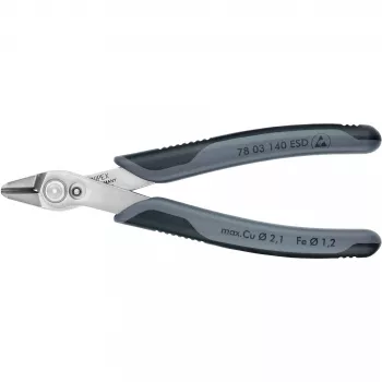 KNIPEX Super Knips XL ESD – vielų kirpikliai, 23 cm, su apsauga nuo elektrostatinio išlydžio (ESD)