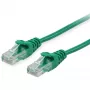 Equip Life - Patch-Cable - RJ-45 (M) - RJ-45 (M) - 0,5m - UTP - CAT 6 - Gofruotas, Suvyta - Žalia (625447)