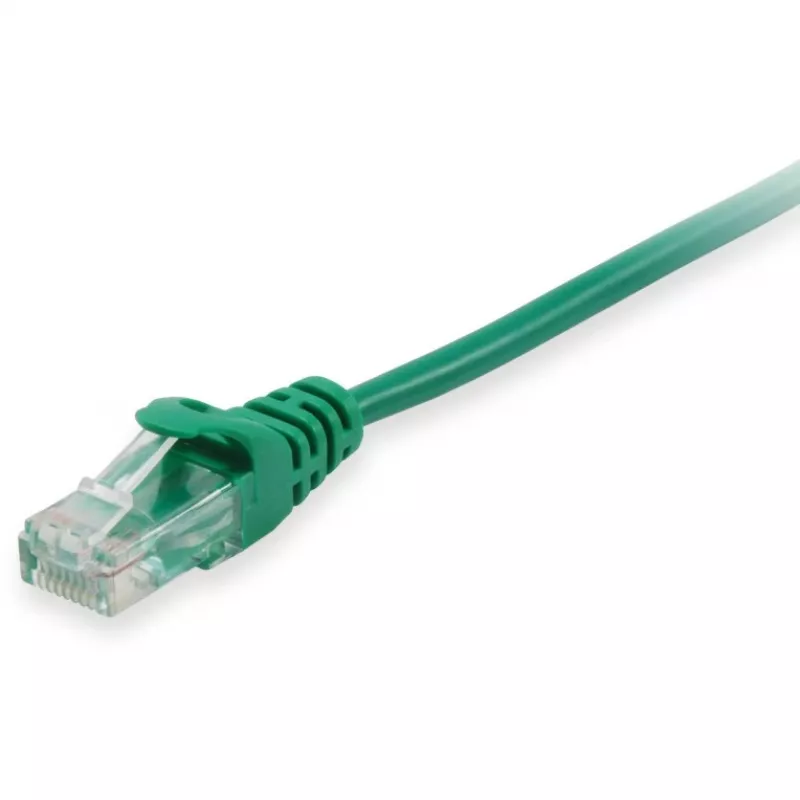 Equip Life - Patch-Cable - RJ-45 (M) - RJ-45 (M) - 0,5m - UTP - CAT 6 - Gofruotas, Suvyta - Žalia (625447)