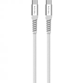 Nevox 2477 USB laidas baltas