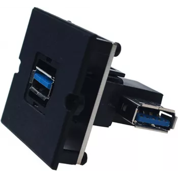 Bachmann 917.122 USB A – USB 3.2 Gen 1 (3.1 Gen 1) juodas