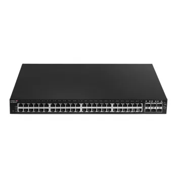 Valdomas jungiklis EDIMAX IGS-5654PLX 54 prievadų Gigabit PoE+ su 6x 10GbE SFP