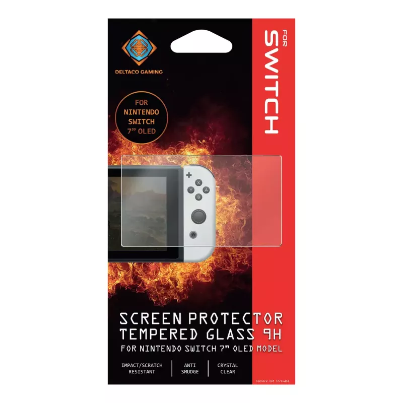 Apsauginis stiklas Deltaco GAM-151, skirtas Nintendo Switch OLED