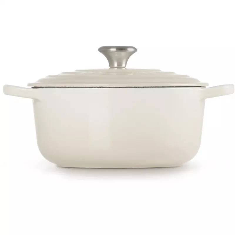 Le Creuset Signature apvalus kepimo indas 22 cm Meringue creme (21177227164430)