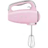 Smeg HMF01PKEU rankinis plaktuvas 50-ųjų retro dizaino rožinė