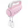 Smeg HMF01PKEU rankinis plaktuvas 50-ųjų retro dizaino rožinė