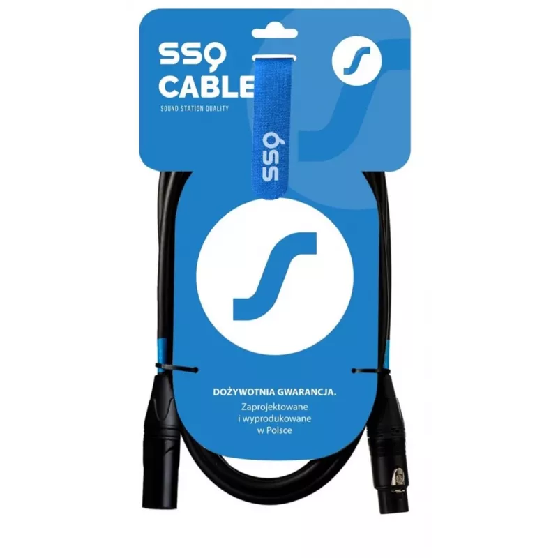 SSQ Cable XX3 - XLR-XLR laidas, 3 metrai