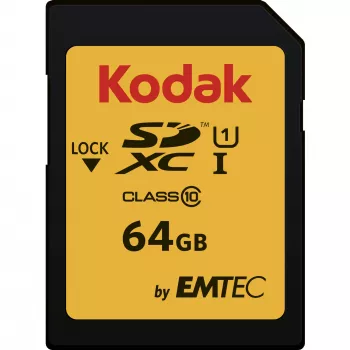 Atminties kortelė Emtec 64GB SDXC UHS-I EKMSD64GXC10K