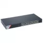 Valdomas komutatorius Hikvision DS-3E1512HP-SI-8P2T2F Gigabit Ethernet 26 prievadai PoE