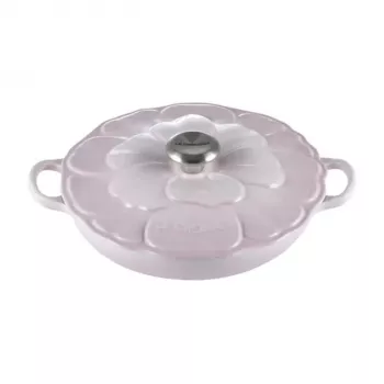 Le Creuset gourmet profesionalus puodas gėlė 26 cm kriauklės rožinė