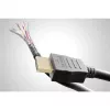 Goobay HDMI 2.0 90° kampuotas laidas su Ethernet 4K 60Hz 5 m Juodas