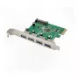 PCIe USB 3.0 kortelė Inateck KTU3FR-4P — 4 USB 3.0 prievadai, SATA maitinimas