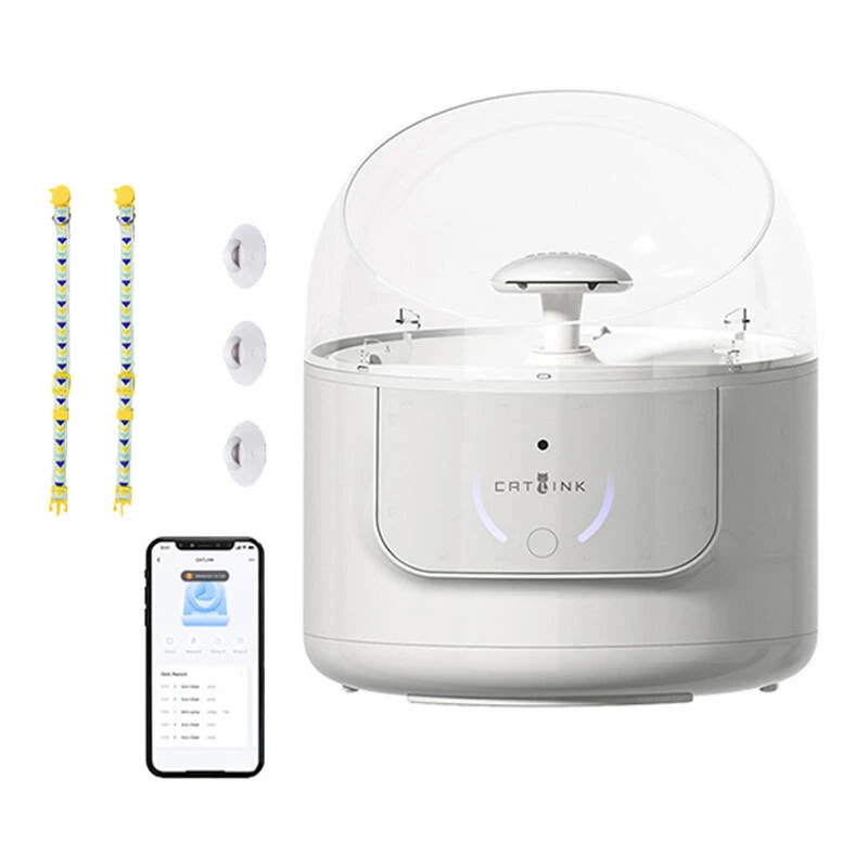 Vandens fontanas augintiniams Catlink Pure CL-W-01, 2,5 L talpa, filtruotas cirkuliuojantis vanduo
